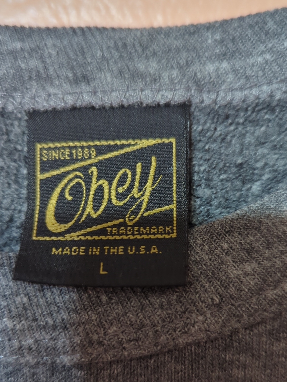 Vintage (USA) Obey Rocket to Nowhere sweatshirt sz L - Picture 3 of 6